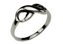 Silver Ring Infinity Symbol