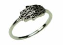 Silver Ring Fatima Hand
