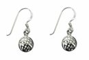 Silver Earring Celtic Circle