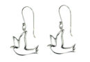 Silver Earring Dove