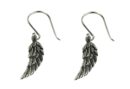 Silver Earring Angel Wing