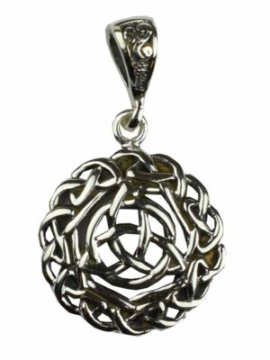 Silver Pendant Celtic Circle