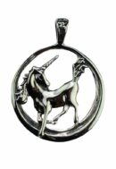 Silver Pendant Unicorn