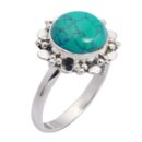 Silver Ring Turquoise Stone