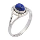 Silver Ring Lapis Stone