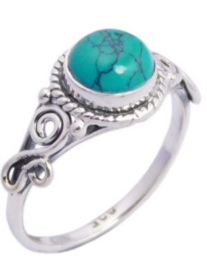 Silver Ring Turquoise Stone
