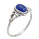 Silver Ring Lapis Stone