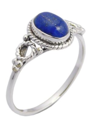 Silver Ring Lapis Stone