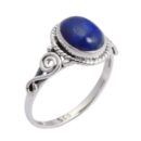 Silver Ring Lapis Stone