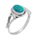 Silver Ring Turquoise Stone