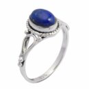 Silver Ring Lapis Stone