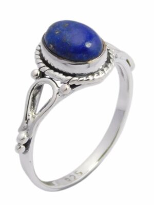 Silver Ring Lapis Stone