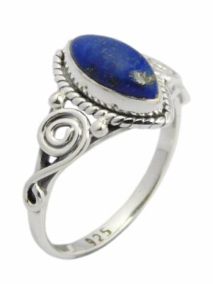 Silver Ring Lapis Stone