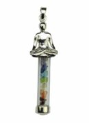 Silver Pendant With Chakras