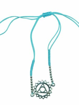 Silver Bracelet Chakra Throat