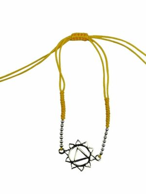 Silver Bracelet Chakra Solar