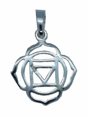 Silver Pendant Chakra Navel
