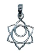 Silver Pendant Chakra Sacral