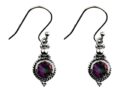 Silver Earring Round Mystic