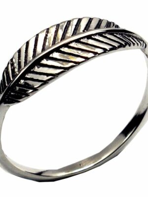 Silver Ring Leaf