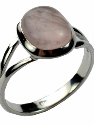 Silver Ring With Square Stone