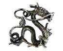 Silver Pendant Dragon
