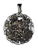 Silver Pendant Viking  Man