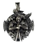 Silver Pendant Viking Warrior