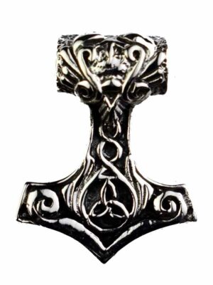 Silver Pendant Thor Hammer