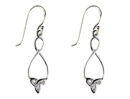 Silver Earring Celtic 2.5cm H