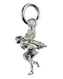 Silver Pendant Fairy 1cm H