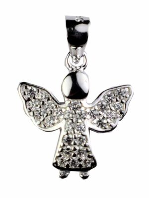 Silver Pendant Angel 1.5cm H