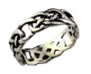 Silver Toe Ring Celtic Design
