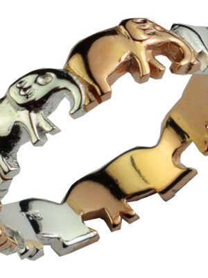 Silver and Rose Gold Ring