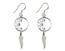 Silver Earring Dream Catcher