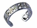 Silver Toe Ring Band