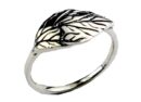 Silver Ring Leaf