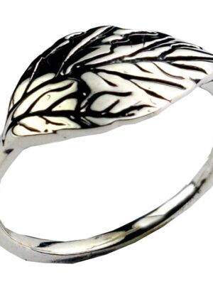 Silver Ring Leaf