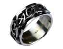 Silver Ring Spinning Celtic