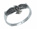 Silver Ring Eagle