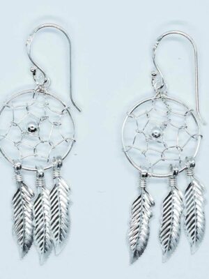 Silver Earing Dreamcatcher