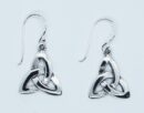 Silver Earing Triquetra