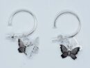 Silver Earing Butterfly