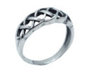 Silver Ring Celtic Wave