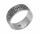 Silver Ring Celtic Band