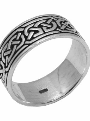 Silver Ring Celtic Band