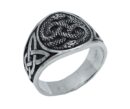 Silver Ring Snake Round