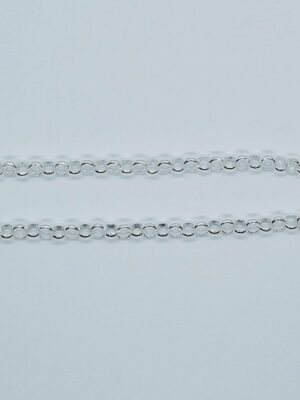 Silver Chain Round Rolo (Various Sizes)