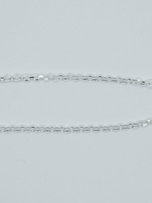 Silver Chain Belcher Rolo (Various Sizes)