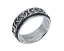Silver Ring Celtic Spinning